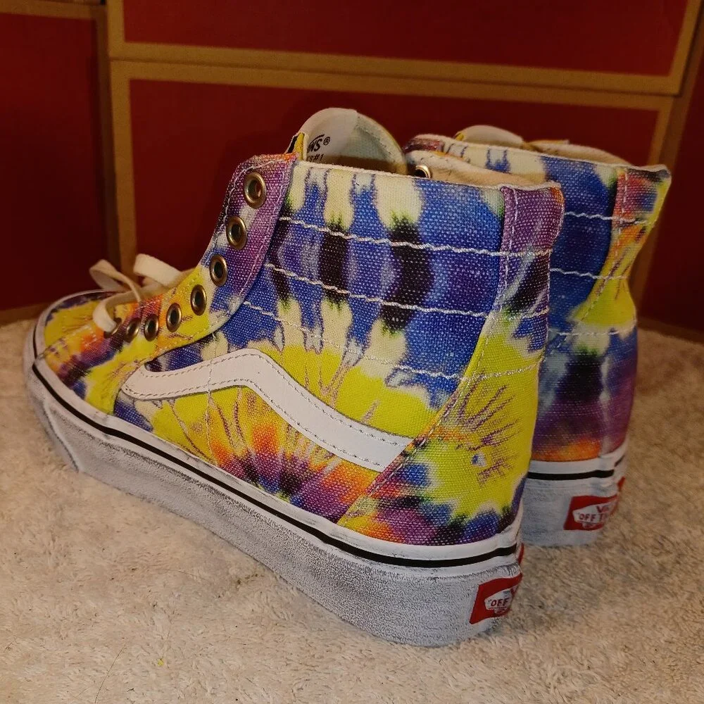 Vans Men's 5.5/Women's 7 Sk8-Hi Tie Dye VN0A4U1619X